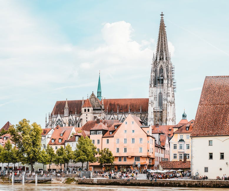 Stadt Suhl in Thüringen, Deutschland